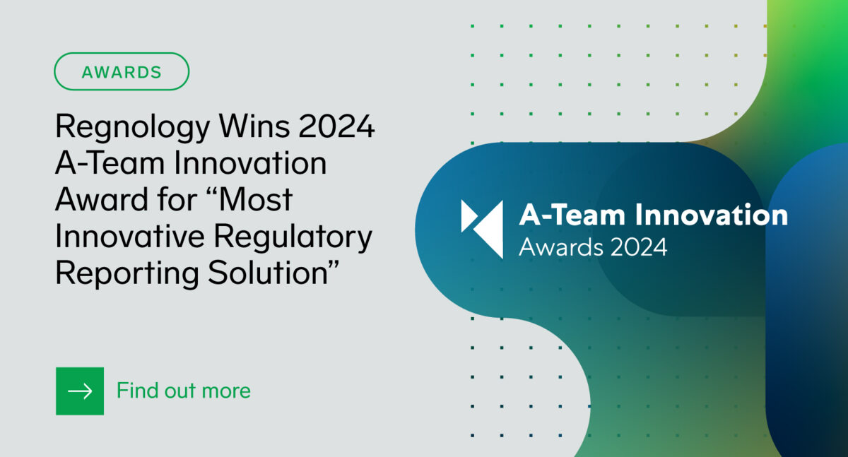 Regnology Wins 2024 A-Team Innovation Award | Regnology